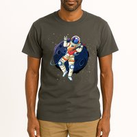 Rocking In Space Astronaut Rock Tall T-Shirt