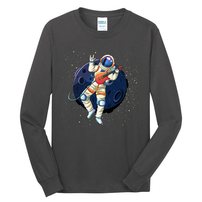 Rocking In Space Astronaut Rock Tall Long Sleeve T-Shirt