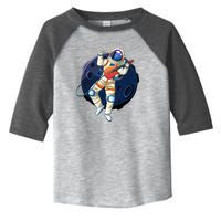 Rocking In Space Astronaut Rock Toddler Fine Jersey T-Shirt