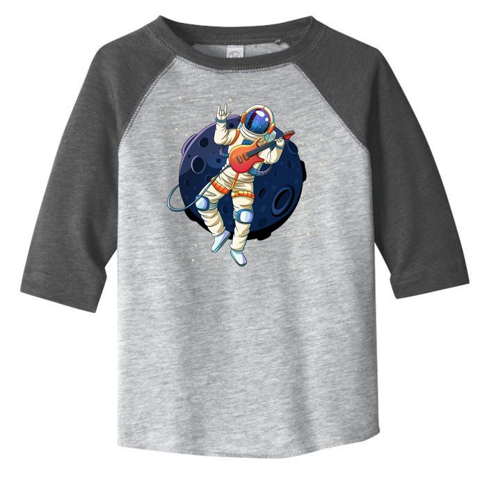 Rocking In Space Astronaut Rock Toddler Fine Jersey T-Shirt