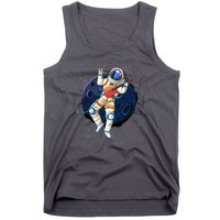 Rocking In Space Astronaut Rock Tank Top