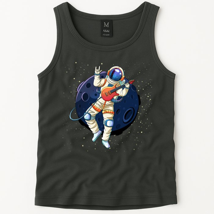 Rocking In Space Astronaut Rock Tank Top