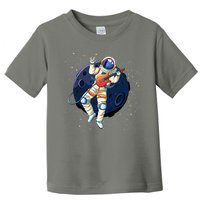 Rocking In Space Astronaut Rock Toddler T-Shirt