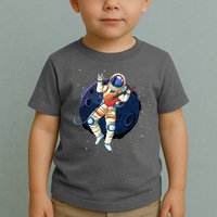 Rocking In Space Astronaut Rock Toddler T-Shirt