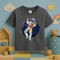 Rocking In Space Astronaut Rock Toddler T-Shirt