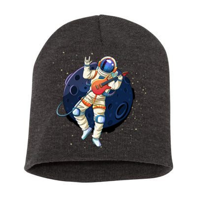 Rocking In Space Astronaut Rock Short Acrylic Beanie