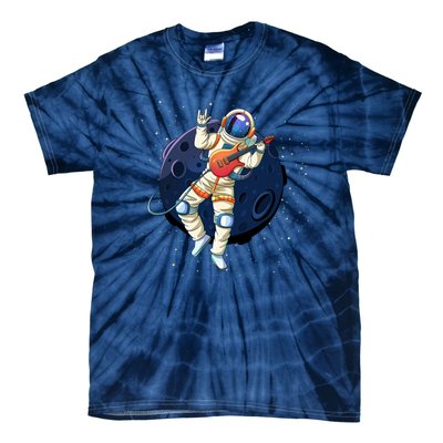 Rocking In Space Astronaut Rock Tie-Dye T-Shirt