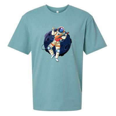 Rocking In Space Astronaut Rock Sueded Cloud Jersey T-Shirt