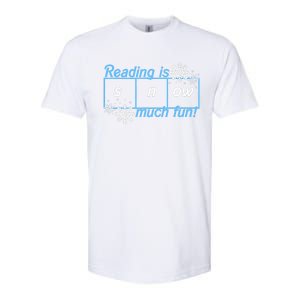 Reading Is Snow Much Fun Science Of Reading Softstyle CVC T-Shirt