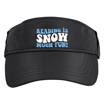 Reading Is Snow Much Fun Science Of Reading Adult Drive Performance Visor