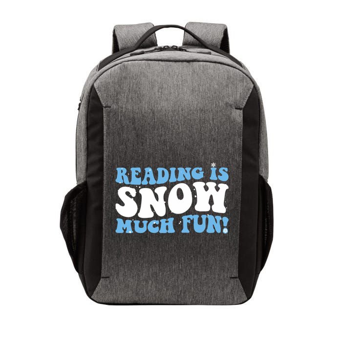 Reading Is Snow Much Fun Science Of Reading Vector Backpack