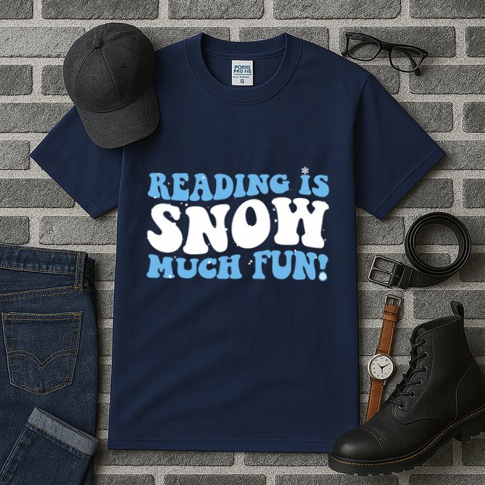 Reading Is Snow Much Fun Science Of Reading Tall T-Shirt