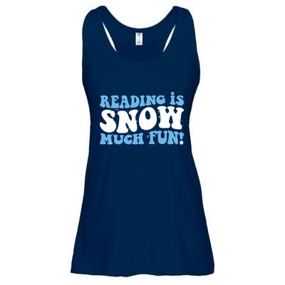 Reading Is Snow Much Fun Science Of Reading Ladies Essential Flowy Tank