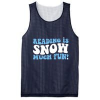 Reading Is Snow Much Fun Science Of Reading Mesh Reversible Basketball Jersey Tank
