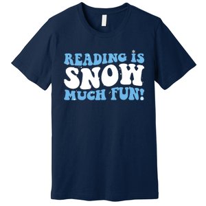 Reading Is Snow Much Fun Science Of Reading Premium T-Shirt