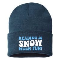 Reading Is Snow Much Fun Science Of Reading Sustainable Knit Beanie