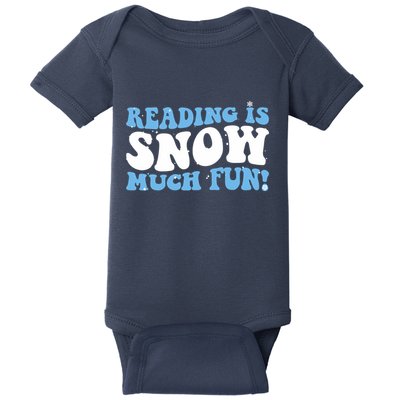 Reading Is Snow Much Fun Science Of Reading Baby Bodysuit