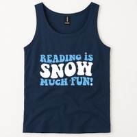 Reading Is Snow Much Fun Science Of Reading Tank Top