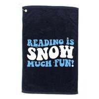 Reading Is Snow Much Fun Science Of Reading Golf Towel