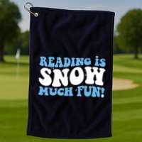 Reading Is Snow Much Fun Science Of Reading Golf Towel