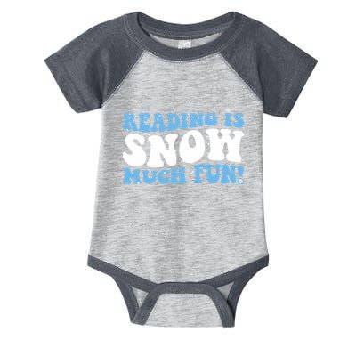 Reading Is Snow Much Fun Science Of Reading Infant Baby Jersey Bodysuit