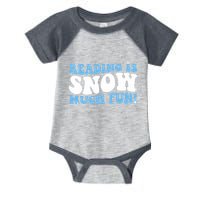 Reading Is Snow Much Fun Science Of Reading Infant Baby Jersey Bodysuit