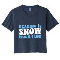 Reading Is Snow Much Fun Science Of Reading Crop Top