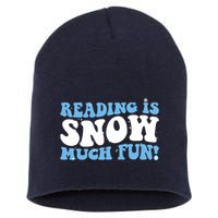 Reading Is Snow Much Fun Science Of Reading Short Acrylic Beanie