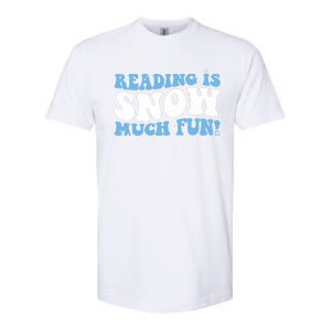 Reading Is Snow Much Fun Science Of Reading Softstyle CVC T-Shirt