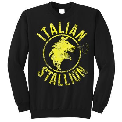 Rocky Italian Stallion Horse Tall Sweatshirt