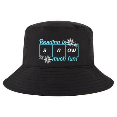 Reading Is Snow Much Fun Science Of Reading Cool Comfort Performance Bucket Hat