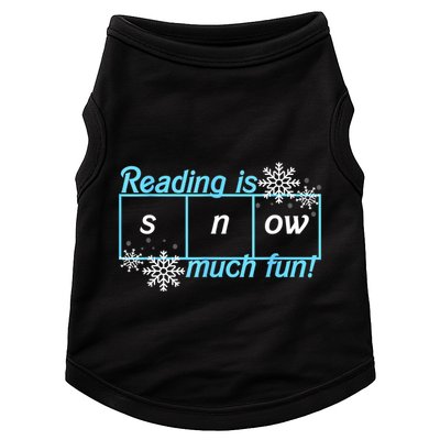 Reading Is Snow Much Fun Science Of Reading Doggie Tank
