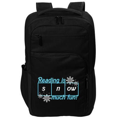 Reading Is Snow Much Fun Science Of Reading Impact Tech Backpack