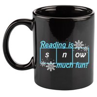 Reading Is Snow Much Fun Science Of Reading 11oz C Handle Ceramic Mug
