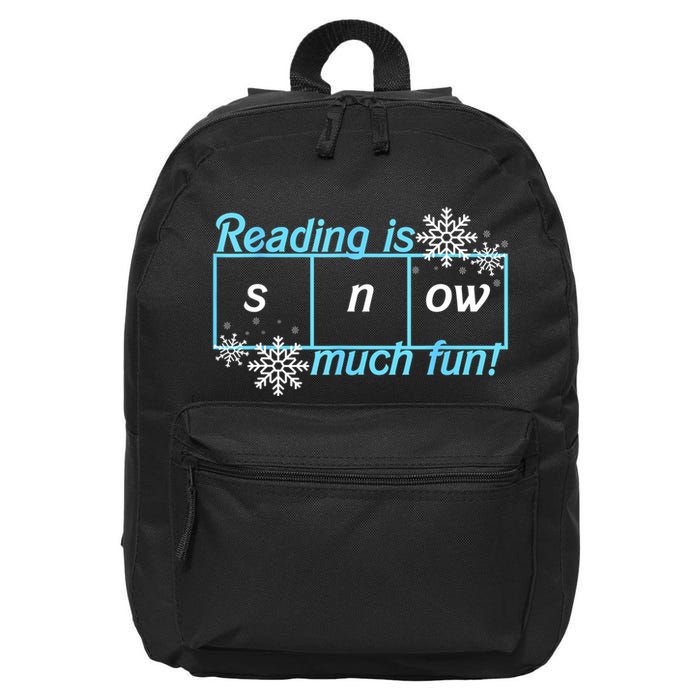 Reading Is Snow Much Fun Science Of Reading 16 in Basic Backpack
