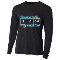 Reading Is Snow Much Fun Science Of Reading Cooling Performance Long Sleeve Crew