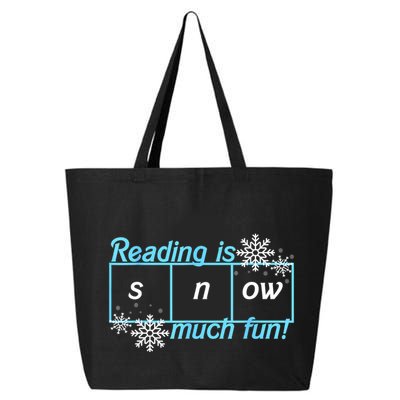Reading Is Snow Much Fun Science Of Reading 25L Jumbo Tote