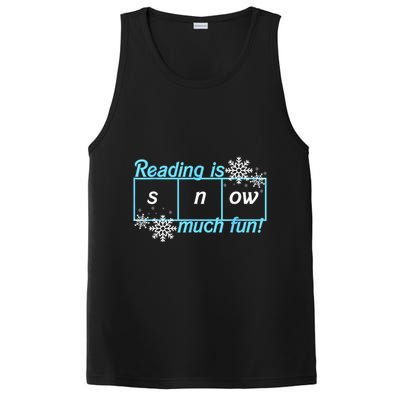 Reading Is Snow Much Fun Science Of Reading PosiCharge Competitor Tank