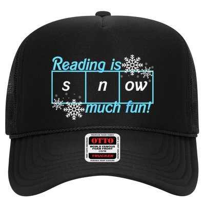 Reading Is Snow Much Fun Science Of Reading Trucker Hat