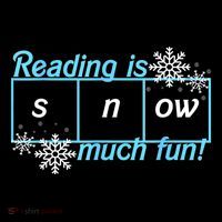 Reading Is Snow Much Fun Science Of Reading Cropped Pullover Crew