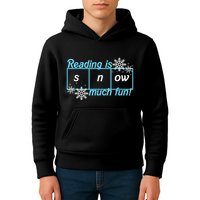 Reading Is Snow Much Fun Science Of Reading Kids Hoodie
