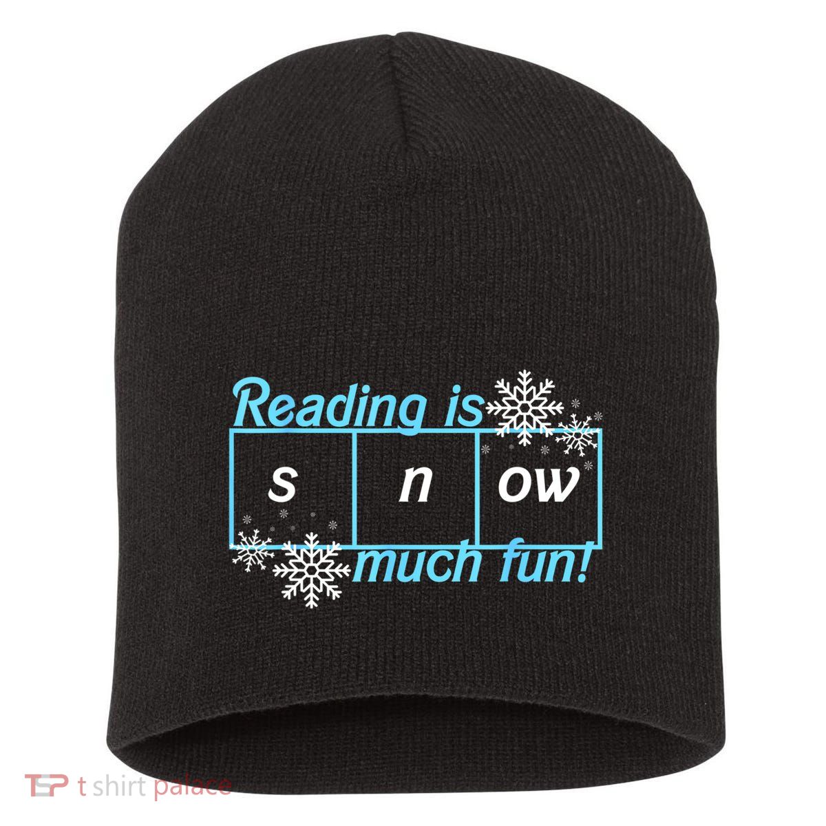 Reading Is Snow Much Fun Science Of Reading Short Acrylic Beanie