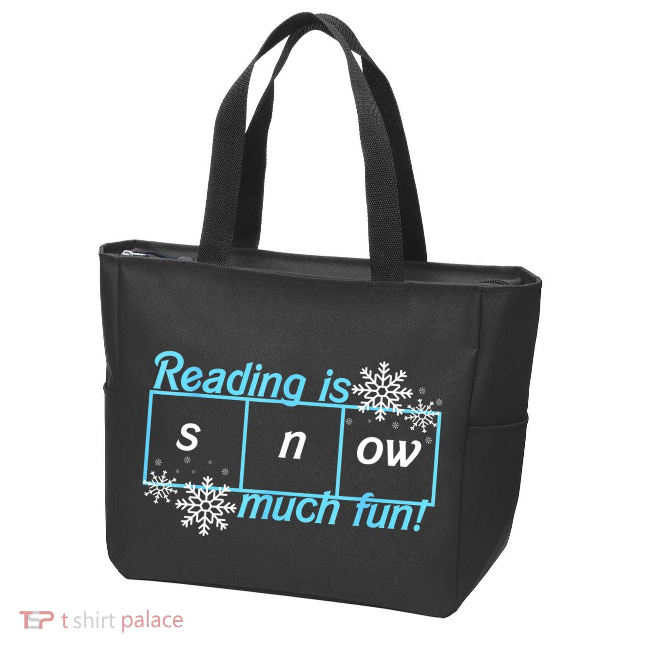 Reading Is Snow Much Fun Science Of Reading Zip Tote Bag