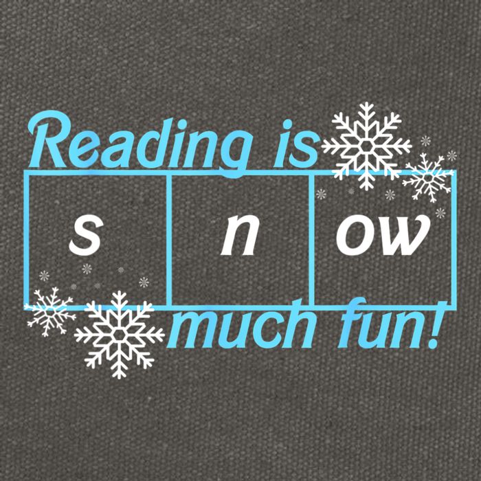 Reading Is Snow Much Fun Science Of Reading Cotton Canvas Backpack