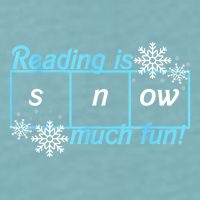 Reading Is Snow Much Fun Science Of Reading Sueded Cloud Jersey T-Shirt