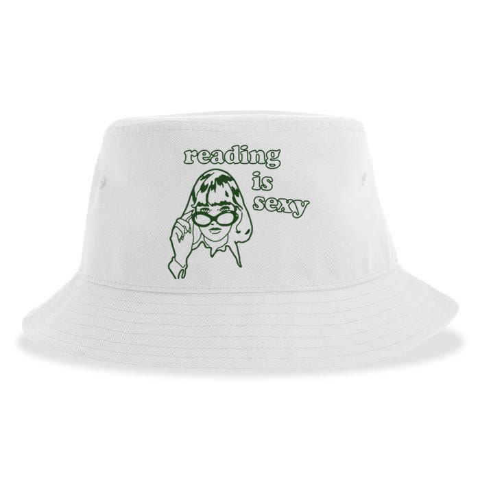 Reading Is Sexy Book Lover Sustainable Bucket Hat