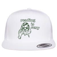 Reading Is Sexy Book Lover Flat Bill Trucker Hat