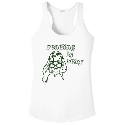 Reading Is Sexy Book Lover Ladies PosiCharge Competitor Racerback Tank