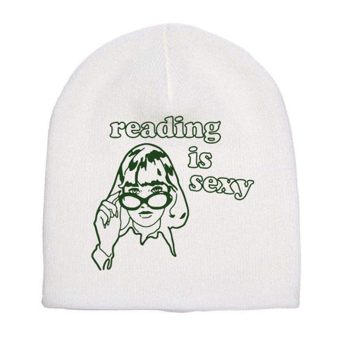 Reading Is Sexy Book Lover Short Acrylic Beanie