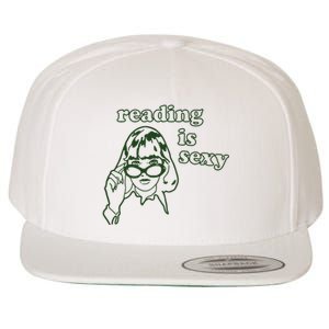 Reading Is Sexy Book Lover Wool Snapback Cap